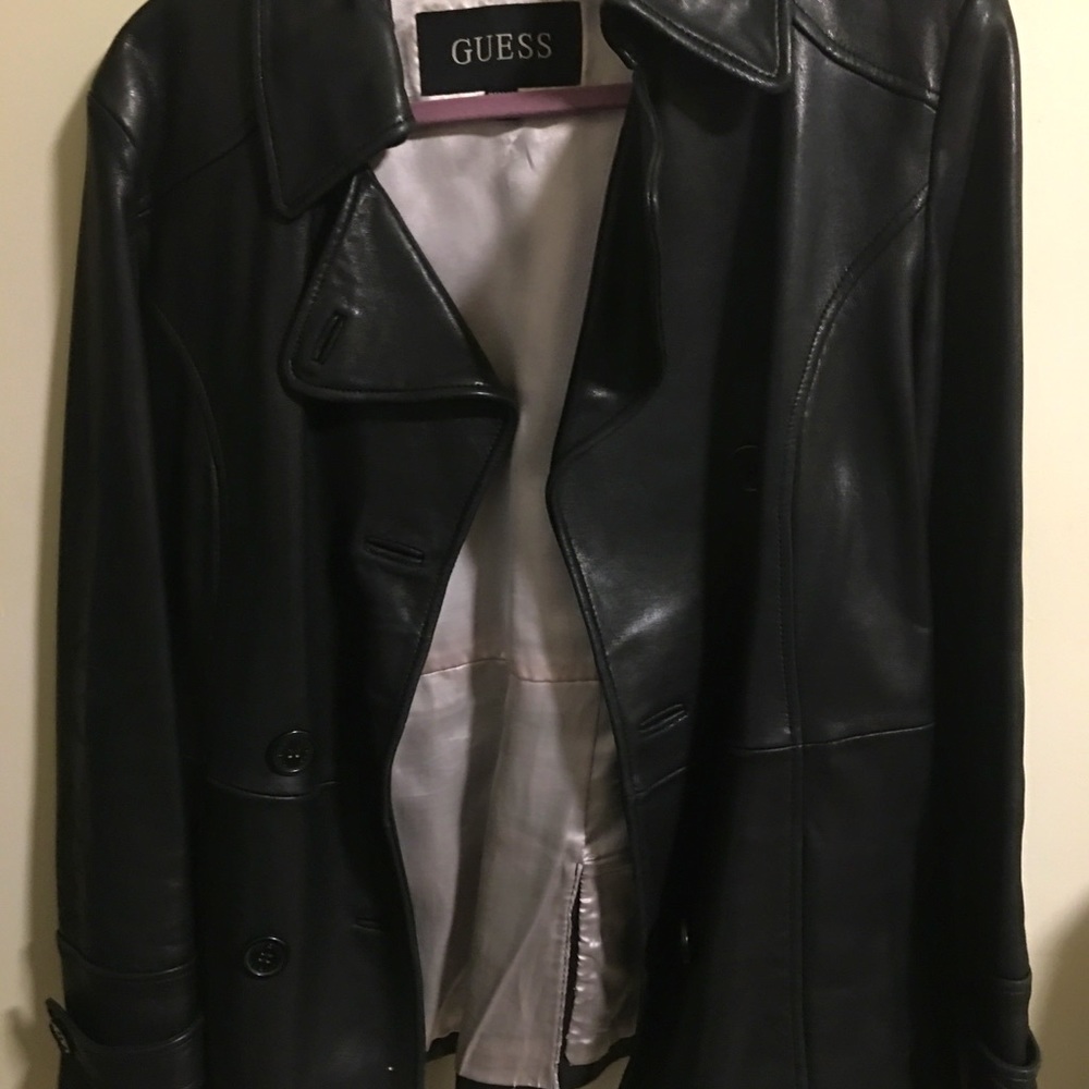 Guess leather jacket